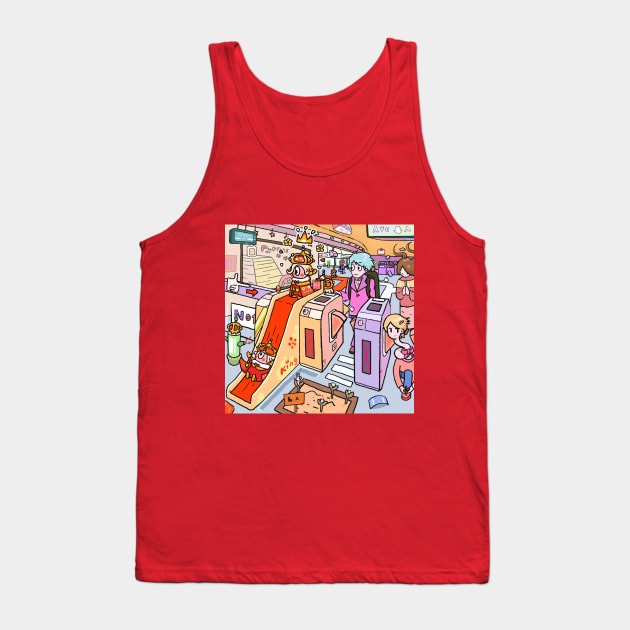 Ticket gate for the KING Tank Top by koshop